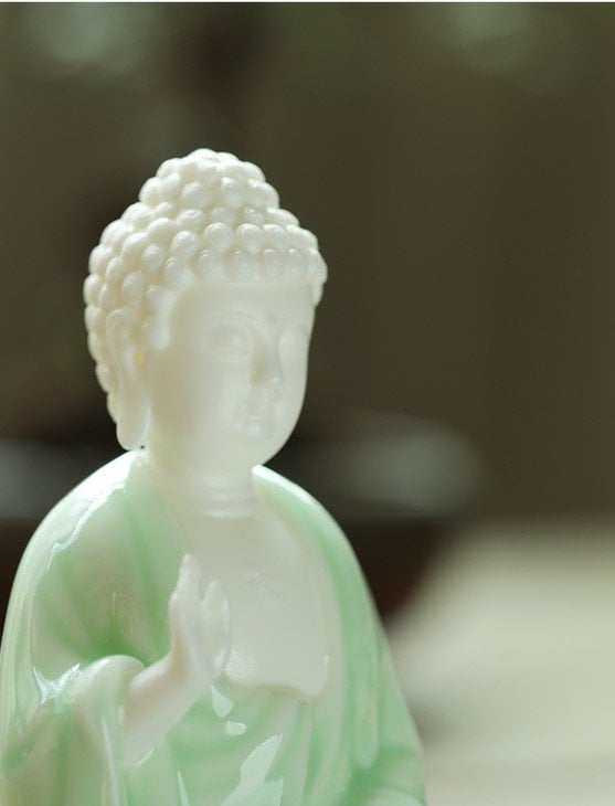 Handmade Buddha Statue Ornaments | Spiritual Religion | Gifting for him or her | Abhaya Mudra