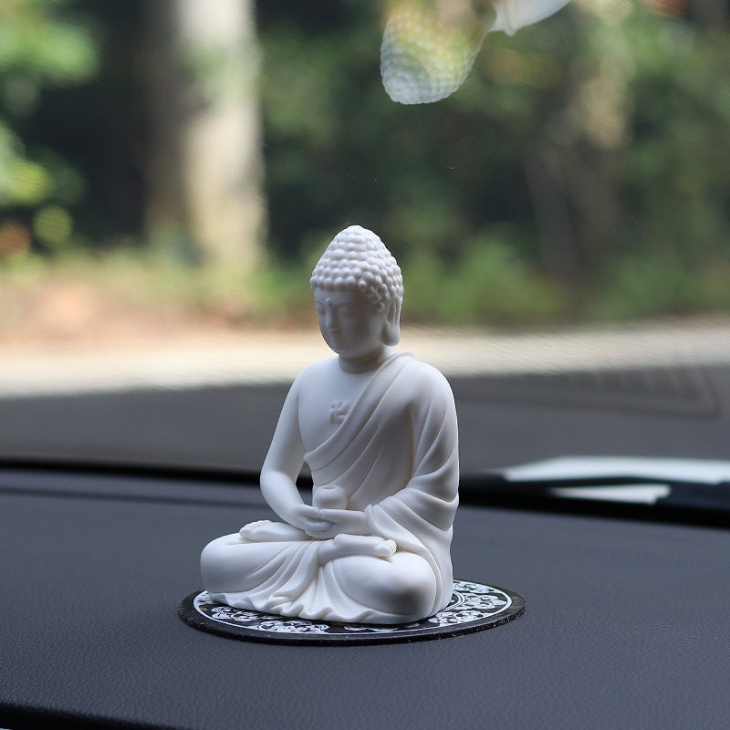 Handmade Porcelain Buddha Statue and Ornament | Gifting for him or her | Home Decoration | Car Display | Spiritual Religion Mindful