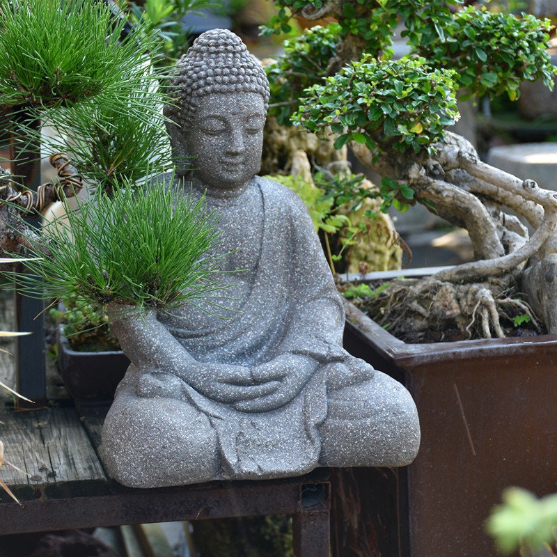 Handmade Buddha Statue for Outdoor and Garden | Dyana Mudra | Gifting for him or her