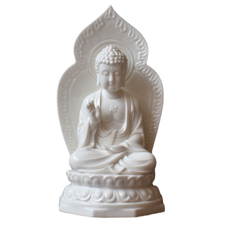 Handmade Shakyamuni Buddha Statue Ornaments | Spiritual Religion | Gifting for him or her | Abhaya Mudra
