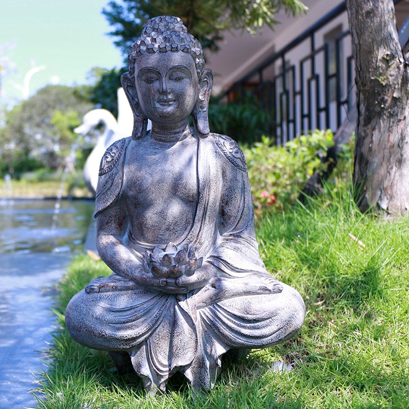 Meditation statues clearance