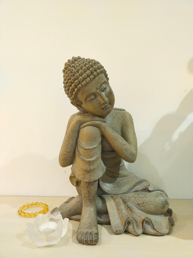 Large Resting Buddha Statue | Meditation | Home and Office Decoration