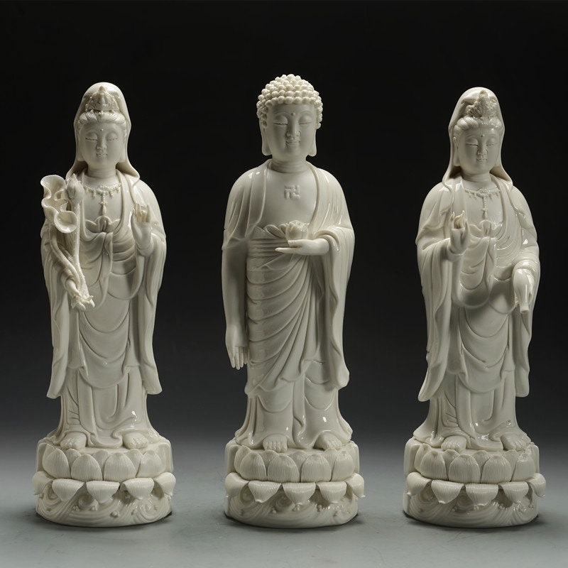 Lot of 3 Buddha Statues outlet