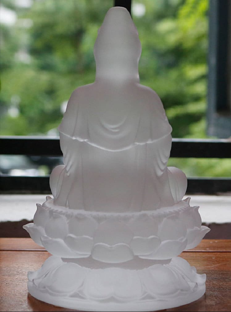 Handmade Liu Li Guan Yin Buddha Statue | Spiritual Religion | Gifting for him or her | Goddess of Compassion | Quan Yin | Kwan Yin