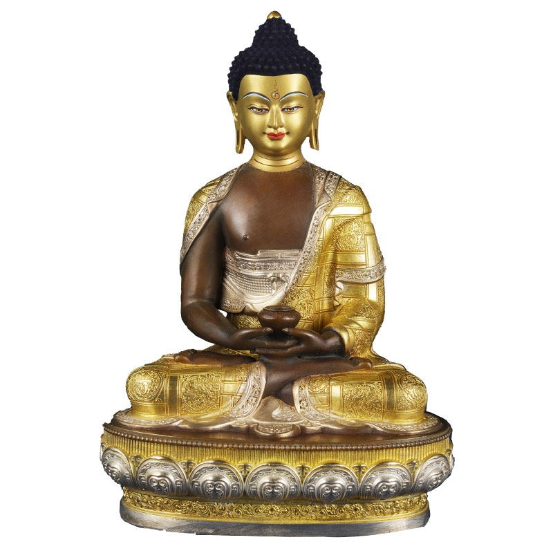 Handmade Tibetan Amitabha Buddha Statue | Emituo Fo |  Amitayus | The Buddha of Eternal Life | Meditation